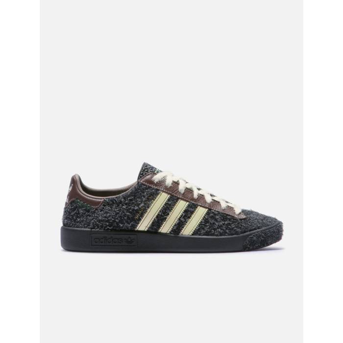 アディダス Adidas Originals 【 Forest Hills Brain Dead Shoes Men Core Black / Pantone / Branch 】 フォレスト シューズ 運動靴 メンズ コア 黒色 ブラック
