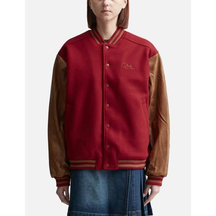 House Of Sunny 【 The Club Varsity Bomber Women Multicolor 】 クラブ レディース