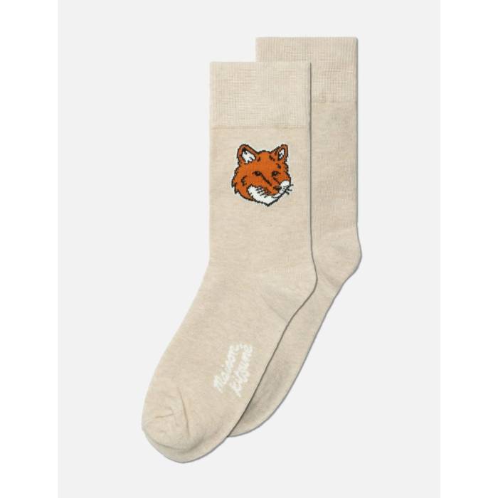 �� Fox Head Socks Women Light Beige Melange �� �ե��å��� ���å��������� ����ʡ� ���� �ʥ��ȥ����� ��ǥ����� ...