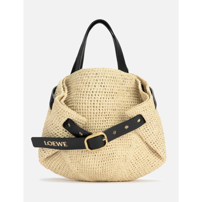 ロエベ Loewe 【 Mini Punch Hole Shopper Women Natural 】 バッグ 小物 ブランド雑貨 バッグ レディースバッグ ボディバッグ ウエストポーチ レディース ナチュラル