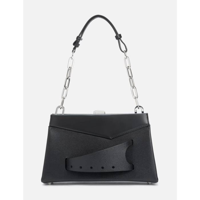 メゾンマルジェラ Maison Margiela 【 Snatched Shoulder Clutch Bag Small Women Black 】 バッグ レディース 黒色 ブラック