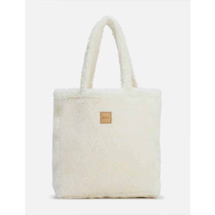アー・ペー・セー A.p.c. 【 Lou Mini Tote Bag Women Ecru 】 バッグ バッグ 小物 ブランド雑貨 バッ..