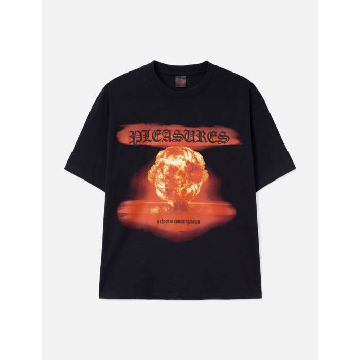 プレジャーズ Pleasures  Tシャツ メンズ vintage ビンテージ・ヴィンテージ 黒色 ブラック