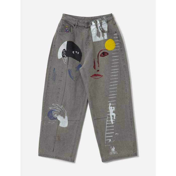 樂天商城 - Kidsuper 【 From A Place I Never Been Pants Men Gray 】 メンズ gray 灰色・グレー・グレイ