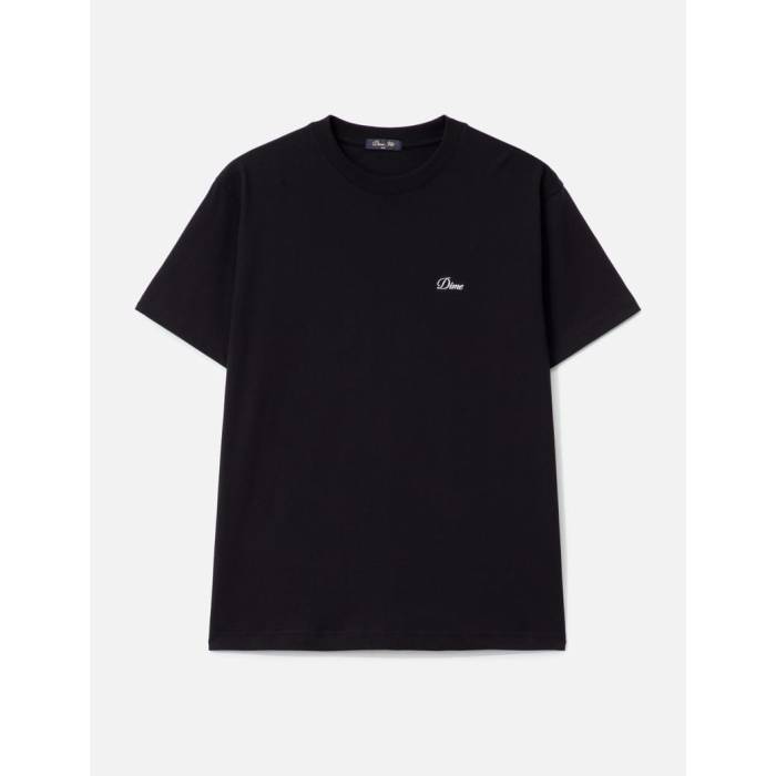 Dime  ロゴ Tシャツ メンズ 黒色 ブラック