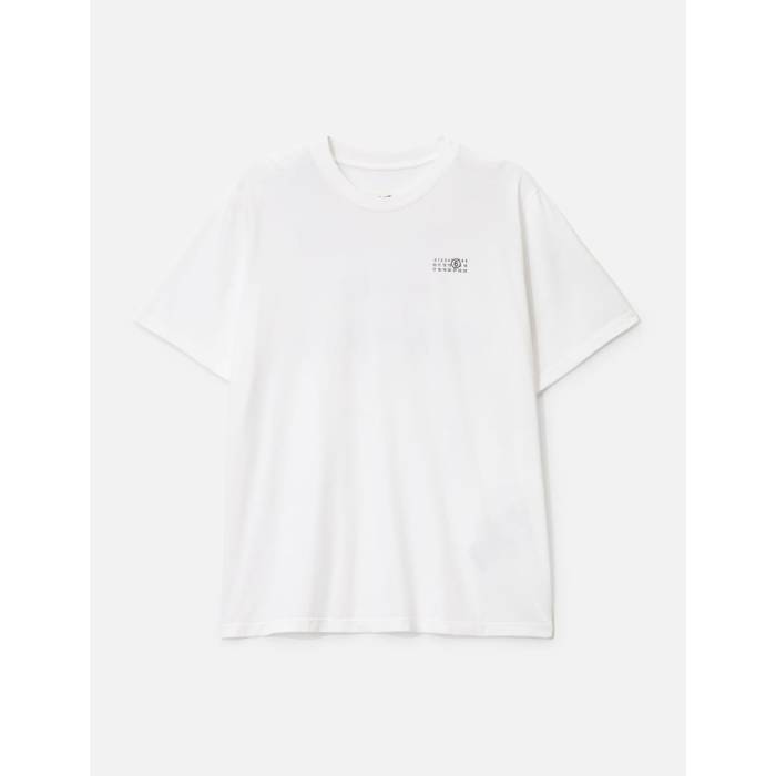 メゾン マルジェラ Mm6 Maison Margiela  レアル Tシャツ ユニセックス 白色 ホワイト
