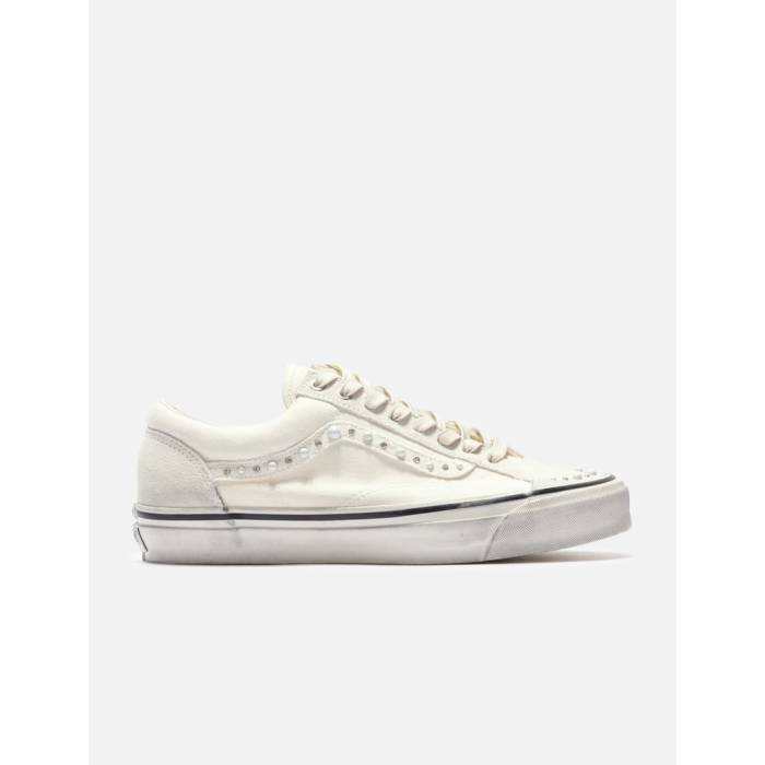 ヴァンズ Vans 【 Lx Old Skool 36 Unisex Marshmallow White 】 ユニセックス 白色 ホワイト
