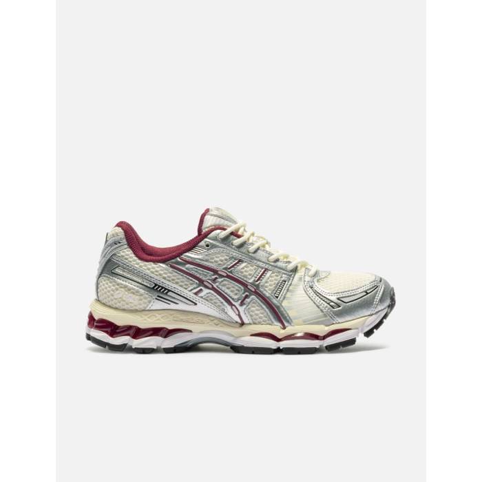 樂天商城 - アシックス Asics 【 Gel-Kayano 12.1 Women Cream / Pure Silver 】 レディース クリーム ピュア Silver 銀色・シルバー