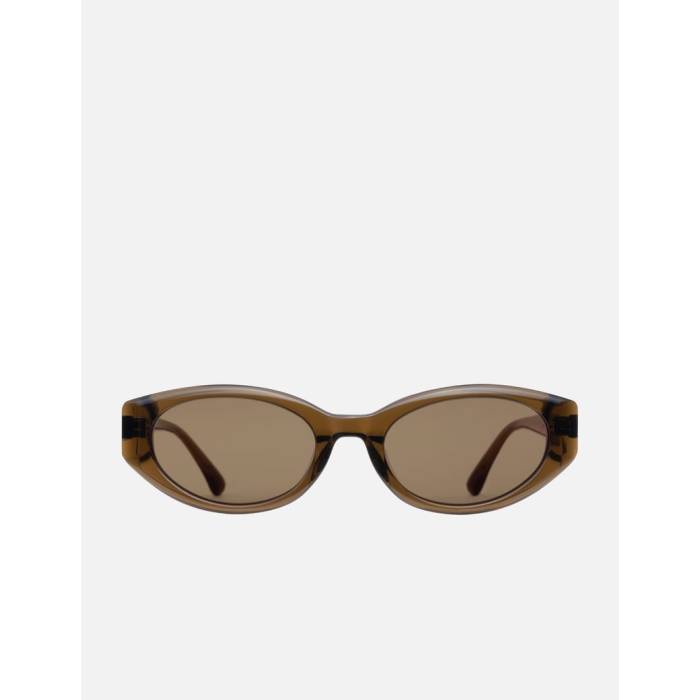 Other - Klassic 【 Cami Sunglasses Unisex Transparent Green-Gray Frame / Brown Lens 】 サングラス ユニセックス 茶色 ブラウン