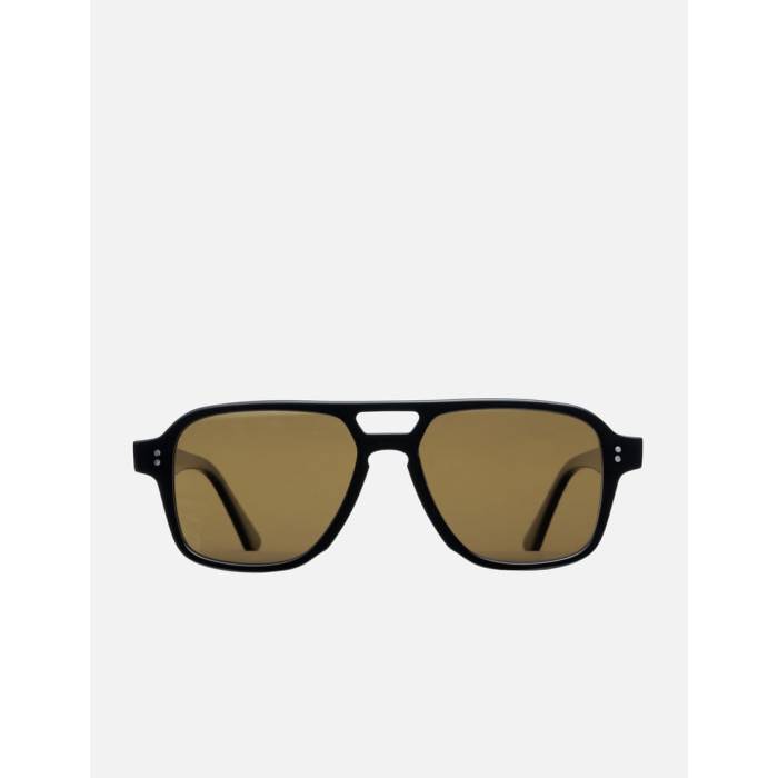 Waid Eyewear 【 Good Vibrations 2.0 Unisex Black/ Brown 】 ユニセックス 黒色 ブラック 茶色 ブラウン