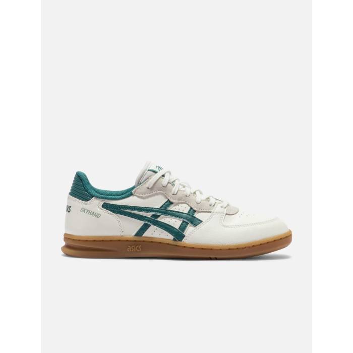 アシックス Asics 【 Skyhand Og Women Cream/Rainy Lake 】 靴 レディース靴 スニーカー レディース クリーム