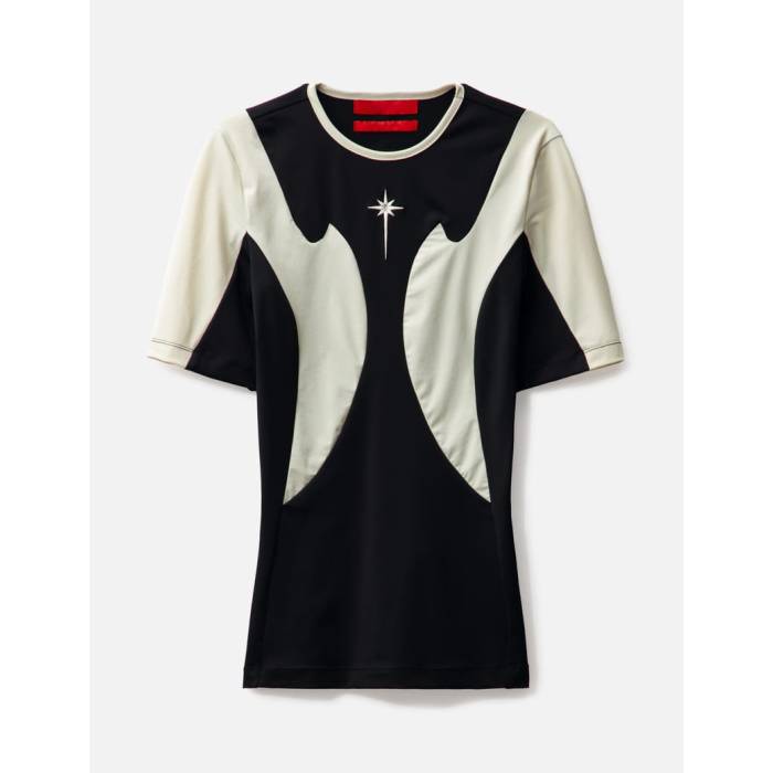 Kusikohc �� Rider Tight Top Men Black And Cannoli Cream �� ��󥺥ե��å���� �ȥåץ� T����� ���å�...