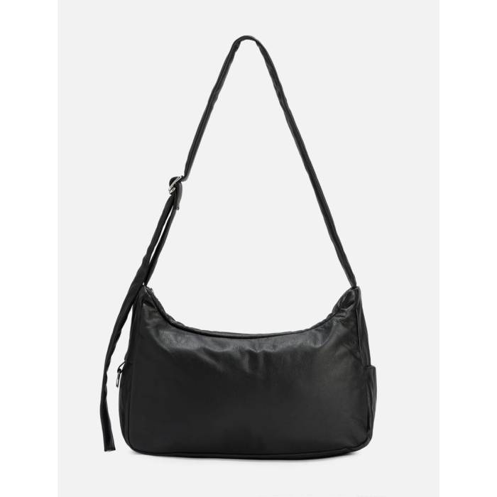 Clesste 【 Leather Holiday Bag Unisex Black 】 レザー バッグ ユニセックス 黒色 ブラック