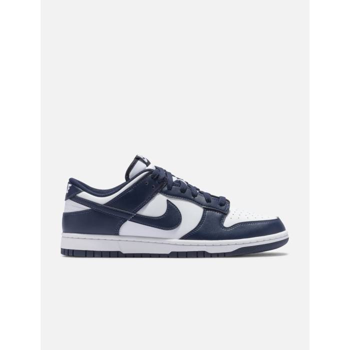 ナイキ Nike 【 Dunk Low Retro Men White/Midnight Navy-White 】 ダンク レトロ メンズ 白色 ホワイト