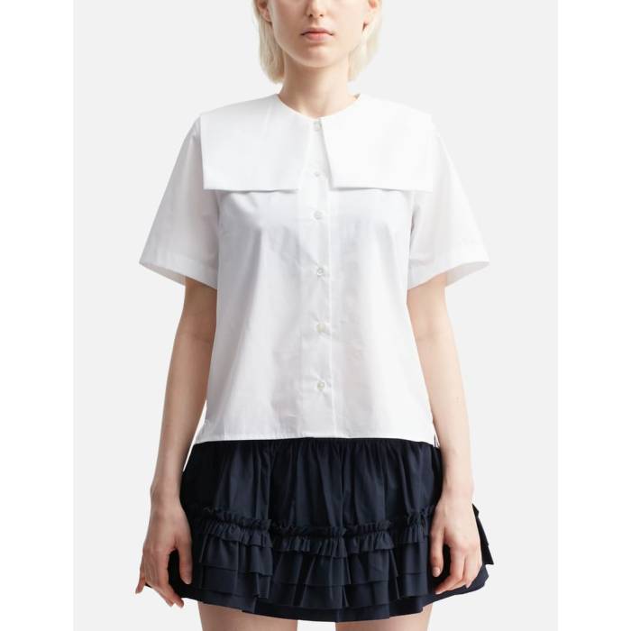 Rakuten - Sandy Liang 【 Drew Top Women White 】 レディース 白色 ホワイト