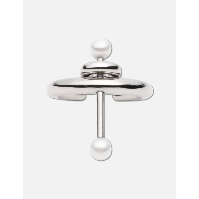 Justine Clenquet 【 Smith Ring Unisex Palladium 】 ジュエリー アクセサリー レディースジュエリー アクセサリー 指輪 リング ユニセックス Palladium パラディウム