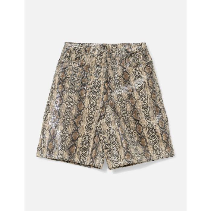 ブランド名Thought We Friends性別Unisex(ユニセックス)商品名Sequined Studded Jortsカラー・Sequinned Snake Beige