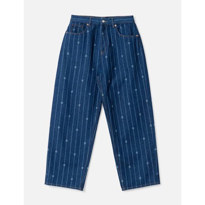 ドロールドムッシュ Drole De Monsieur 【 Le Jean Baggy Monogramme Men Stone Wash 】 メンズ