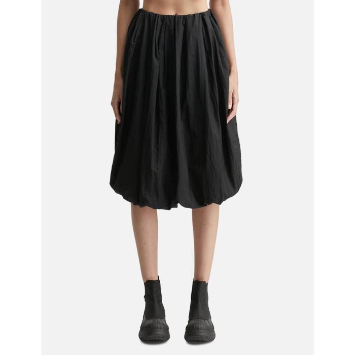 Anggae 【 Punching Balloon Skirt Women Black 】 レディース 黒色 ブラック