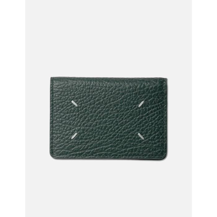 メゾンマルジェラ Maison Margiela 【 Four Stitches Cardholder Unisex Green 】 ユニセックス green 緑・グリーン