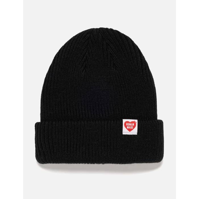 ヒューマンメイド Human Made 【 Classic Beanie Unisex Black 】 クラシック キャップ 帽子 ユニセッ..