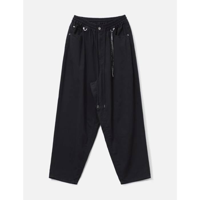 Mastermind Japan 【 Wide Easy Denim Pants Men Black 】 デニム メンズ 黒色 ブラック
