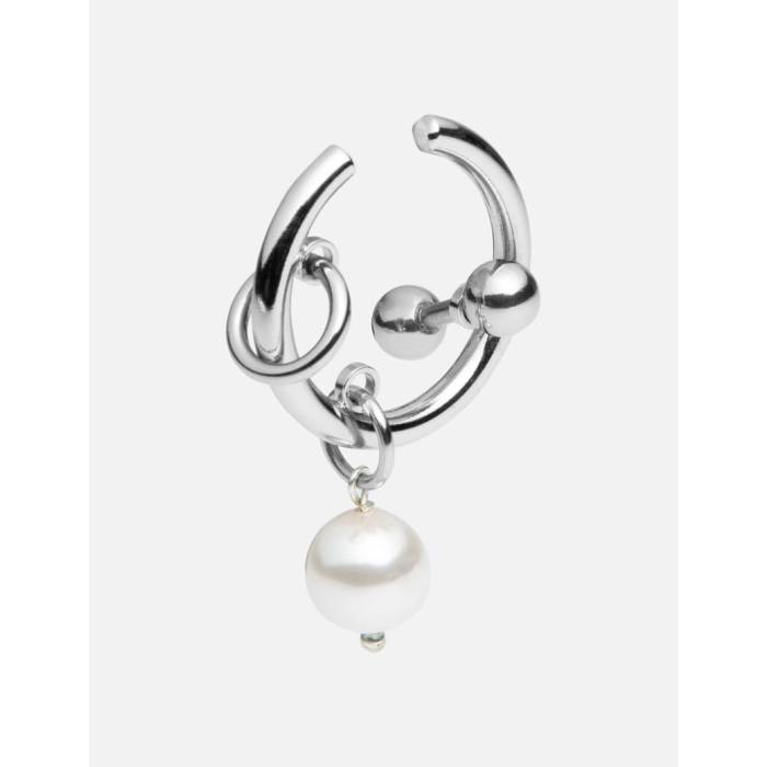 Men'S Accessories - Justine Clenquet 【 Betsy Earcuff Unisex Palladium 】 ユニセックス Palladium パラディウム