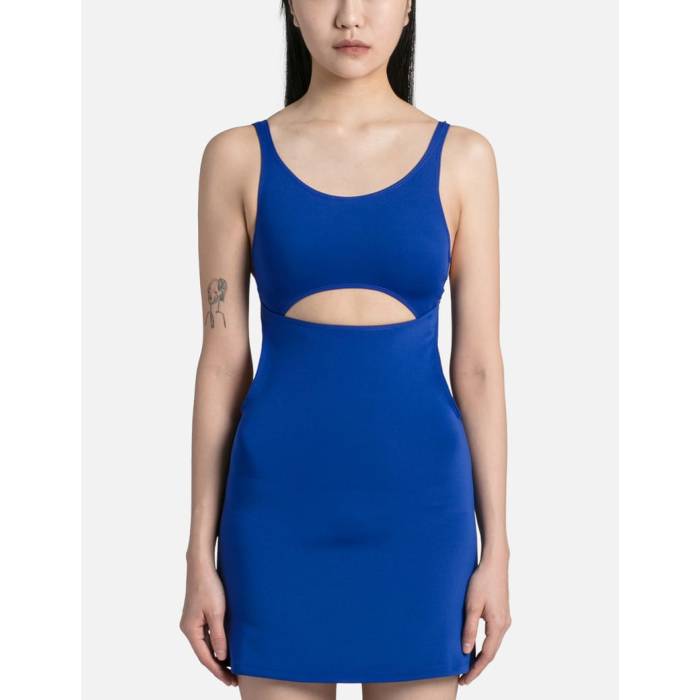 Hyein Seo 【 Sport Knit Dress Women Royal Blue 】 ニット ドレス レディースファッション ドレス レ..