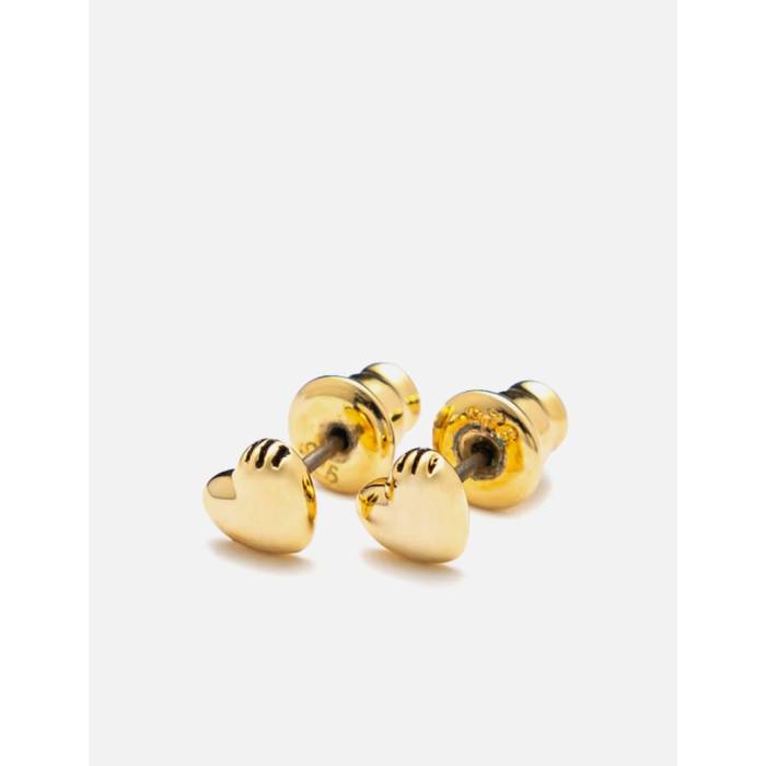 ヒューマンメイド Human Made 【 Heart Silver Earrings Unisex Gold 】 Silver 銀色・シルバー イヤリ..