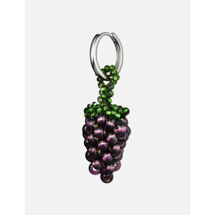 Pura Utz 【 Grape Earring Women Purple/Green 】 レディース Purple 紫・パープル green 緑・グリーン