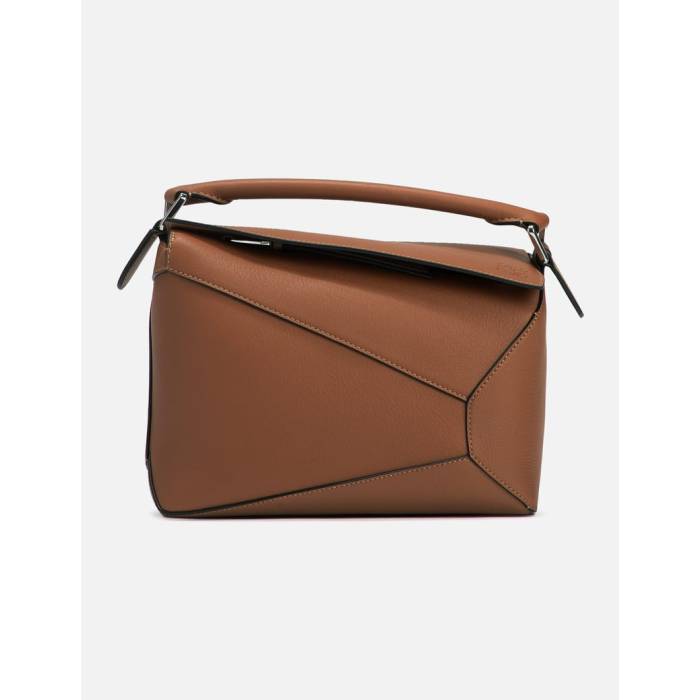 ������ Loewe �� Small Puzzle Bag Women Tan �� �Хå� �Хå� ��ʪ �֥��ɻ��� �Хå� ��ǥ������Хå� �ϥ�ɥХå� ��...