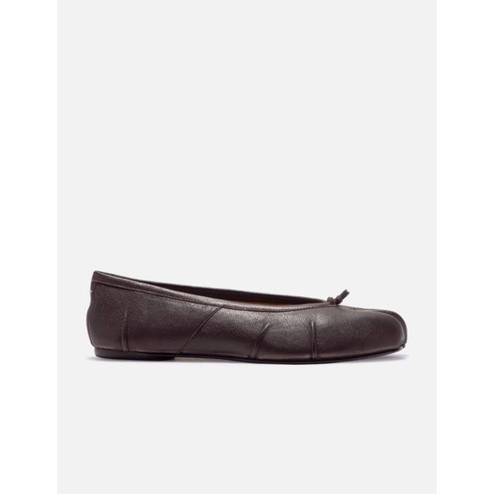 �᥾��ޥ른���� Maison Margiela �� Tabi New Ballerina Women Brown �� �Х�꡼�� �� ��ǥ������� ����¾ ��...