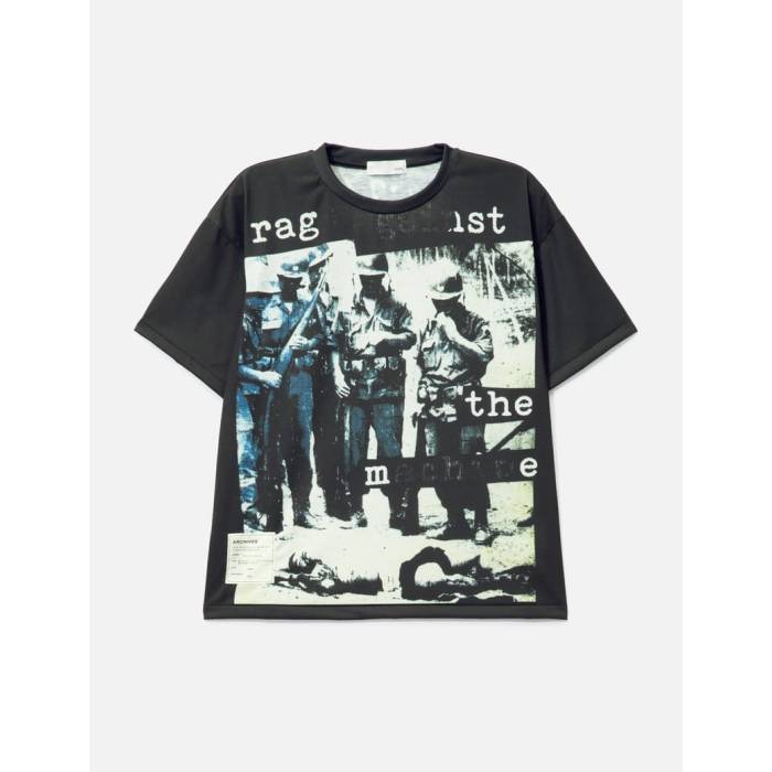 Tolq 【 Trompe L'oeil Scratch T-Shirt Unisex Black 】 Tシャツ ユニセックス 黒色 ブラック