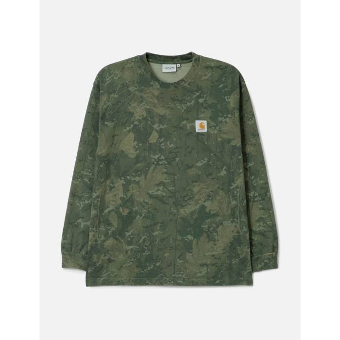 ブランド名Carhartt Work In Progress性別Men(メンズ)商品名Long Sleeve Camo Combi T-Shirtカラー・Camo Combi Green / Olive Garment Dyed