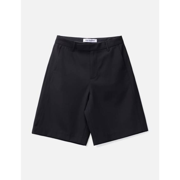 Won Hundred 【 Liam Shorts Men Black 】 ショーツ メンズ 黒色 ブラック