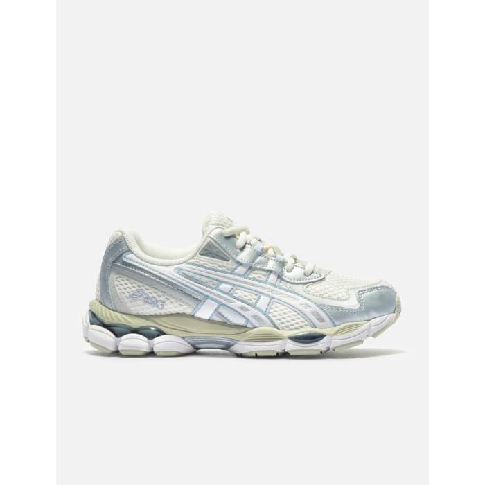 アシックス Asics 【 Gel-Nyc 2055 Women Cream/ Dolphin Grey 】 レディース クリーム 灰色 グレー