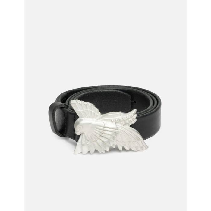 アワーレガシー Our Legacy 【 Dove Belt Unisex Oily Black Leather 】 ベルト ユニセックス 黒色 ブ..