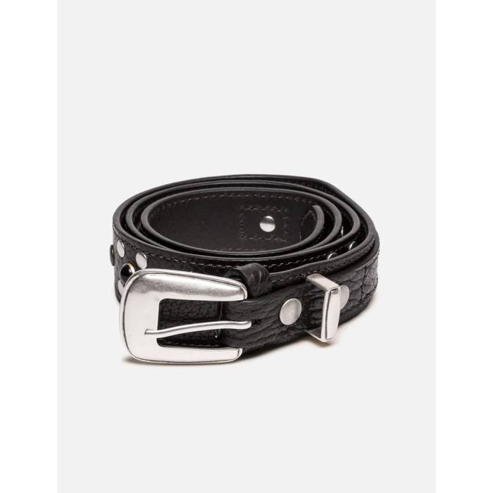 Lemaire 【 Western Studs Belt 30Mm Unisex Dark Brown 】 ウェスタン ベルト ユニセックス 茶色 ブラ..
