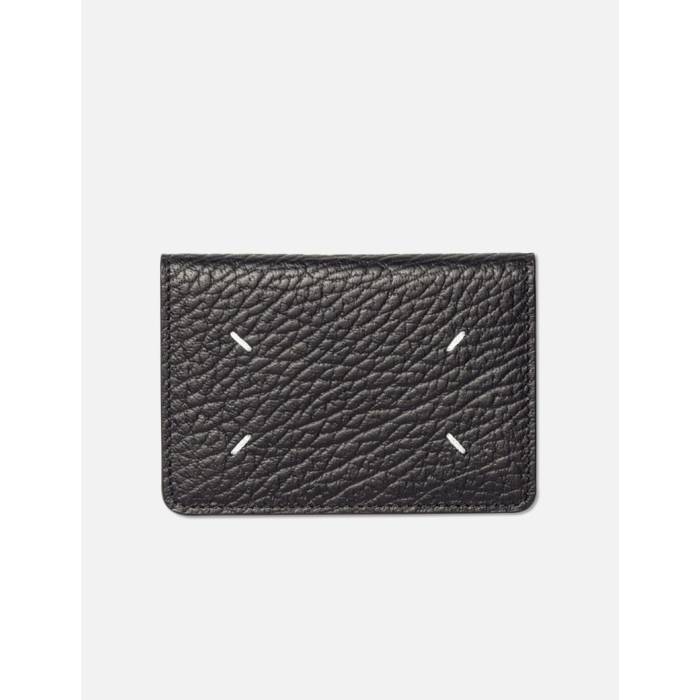 樂天商城 - メゾンマルジェラ Maison Margiela 【 Four Stitches Cardholder Unisex Black 】 ユニセックス 黒色 ブラック