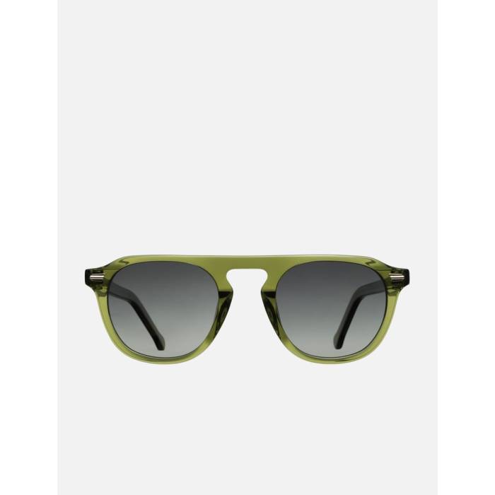 Waid Eyewear 【 Party All The Time Unisex Olive Green / Gray 】 タイム ユニセックス olive オリーブ green 緑・グリーン gray 灰色・グレー・グレイ