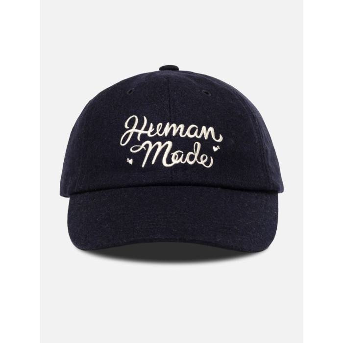 ヒューマンメイド Human Made 【 6Panel Wool Cap Unisex Navy 】 キャップ 帽子 ユニセックス 紺色 ネ..