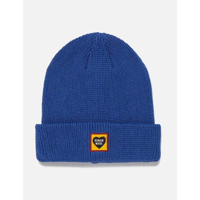 Cap, Hat - ヒューマンメイド Human Made 【 Classic Beanie Unisex Blue 】 クラシック キャップ 帽子 ユニセックス 青色 ブルー