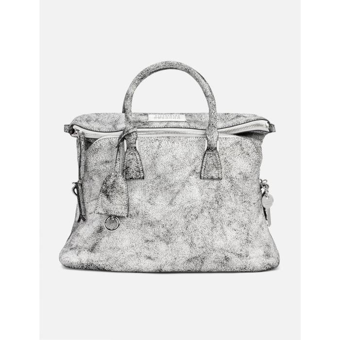 メゾンマルジェラ Maison Margiela 【 5Ac Loved To Death Medium Women White / Black 】 レディース 白色 ホワイト 黒色 ブラック