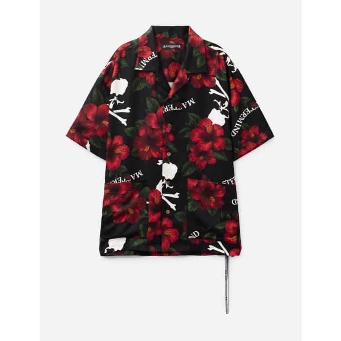 マスターマインドワールド Mastermind World 【 Hibiscus Washable Silk Ss Shirt Men Polychrome 】 メンズ