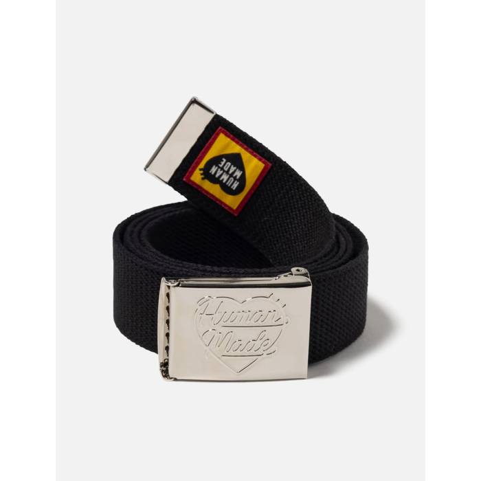 Other - ヒューマンメイド Human Made 【 Web Belt Unisex Black 】 ベルト ユニセックス 黒色 ブラック