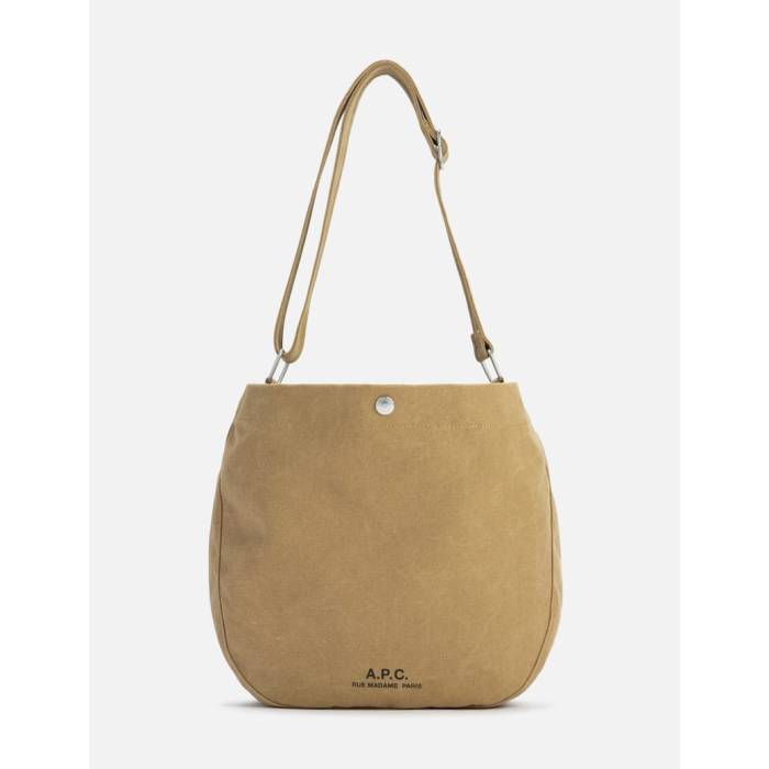 アー・ペー・セー A.p.c. 【 Journal Satchel Unisex Tobacco 】 ユニセックス タバコ
