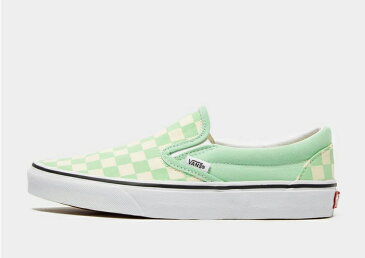 バンズ VANS バンズ スリッポン 緑 グリーン スニーカー 【 VANS SLIPON GREEN 】