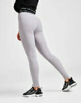 PINK SODA SPORT ピンク ワッフル レギンス タイツ 灰色 グレ 【 PINK SODA SPORT TAPE WAFFLE LEGGINGS GREY 】 インナー 下着 ナイトウエア レディース 下 レッグ スパッツ レギンス