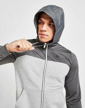 ナイキ NIKE ハイブリッド 黒 ブラック 【 HYBRID BLACK NIKE FULL ZIP HOODIE 】 メンズファッション トップス パーカー