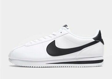 ナイキ NIKE クラシック コルテッツ レザー 黒 ブラック スニーカー 【 BLACK NIKE CLASSIC CORTEZ LEATHER 】 メンズ スニーカー